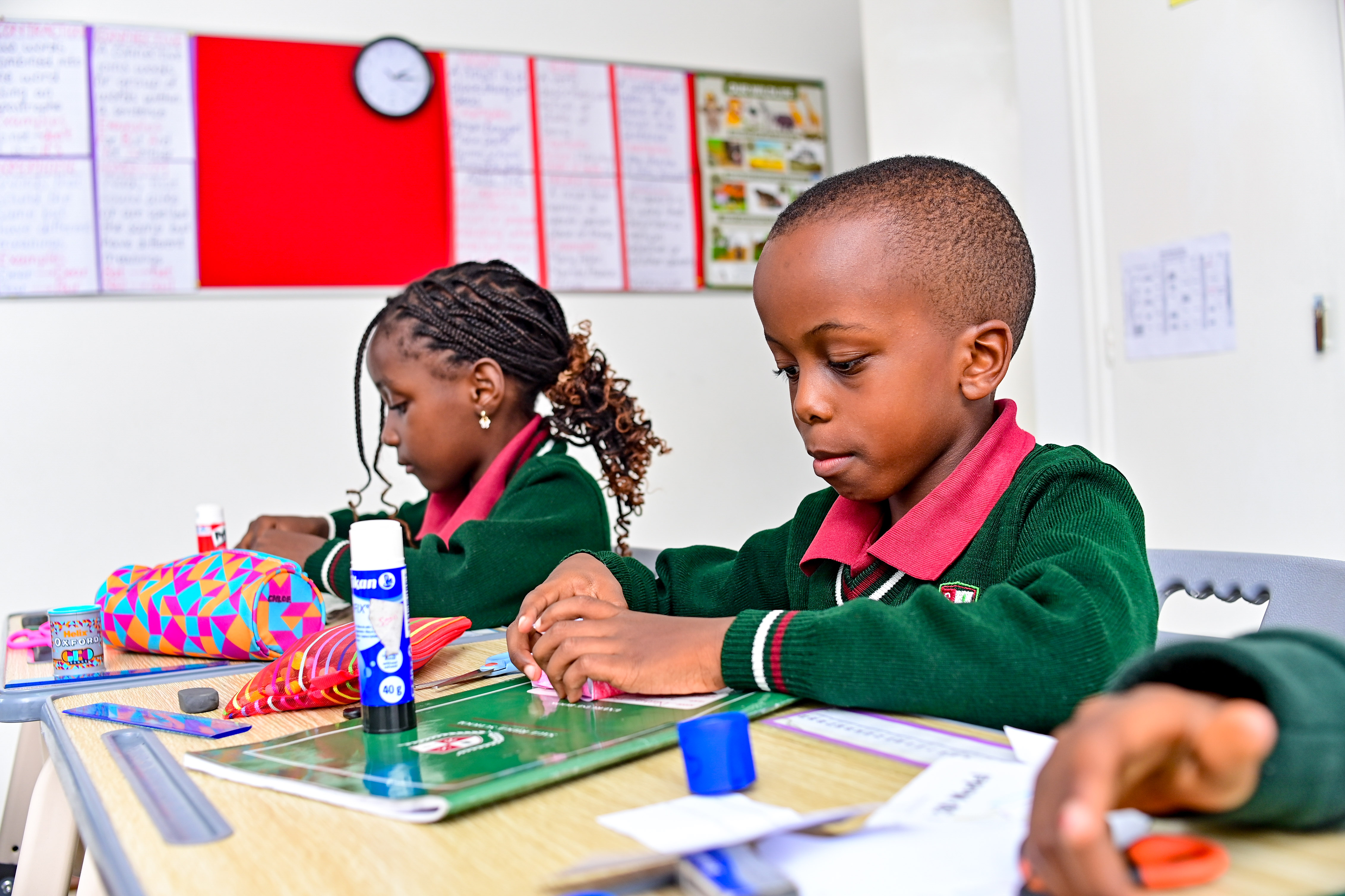 Lower Primary Classroom - Teacher with Students